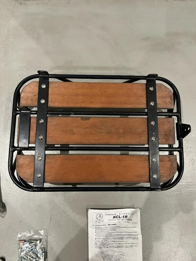 リアキャリア ミノウラ(MINOURA) 自転車 荷台 GAMOH KCL-1R
