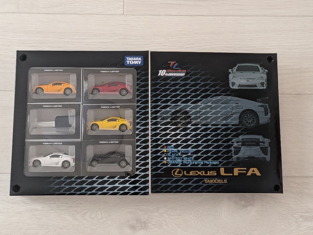 TAKARA TOMY Lexus LFA 5モデルセット未開封