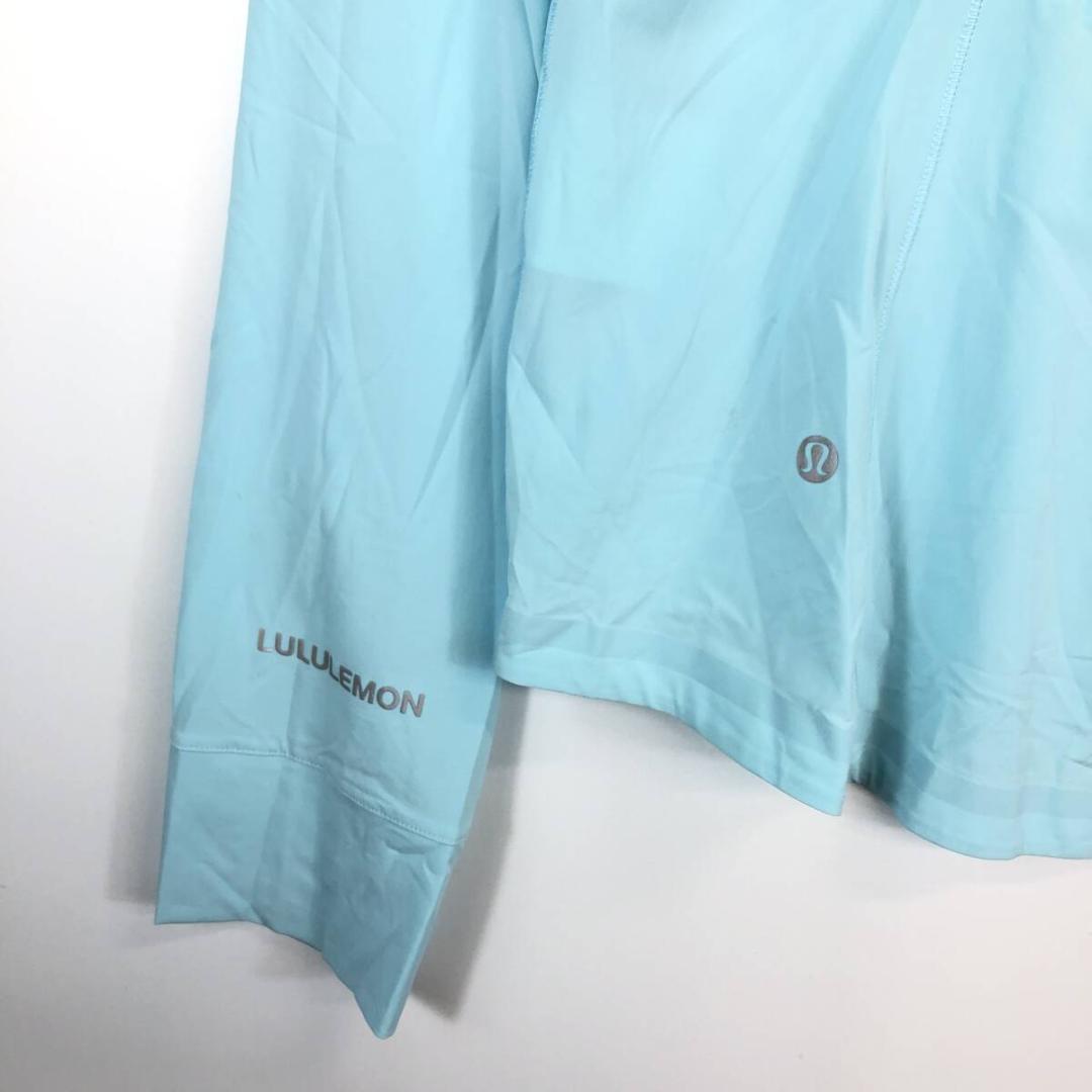Lululemon ルルレモン ナイロンパーカー 水色 12サイズ