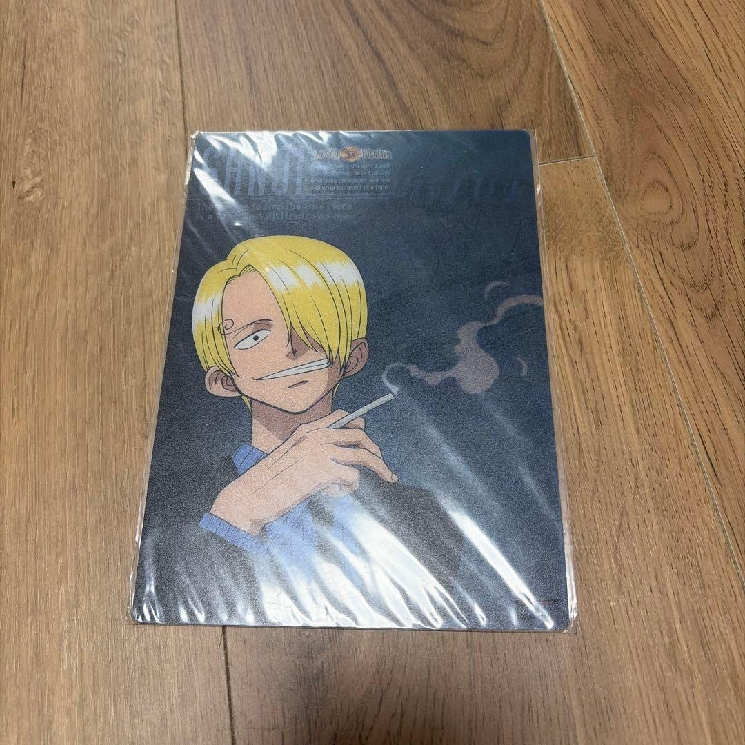 未開封ONE PIECE ワンピース ミニ下敷き4点　希少品　初期