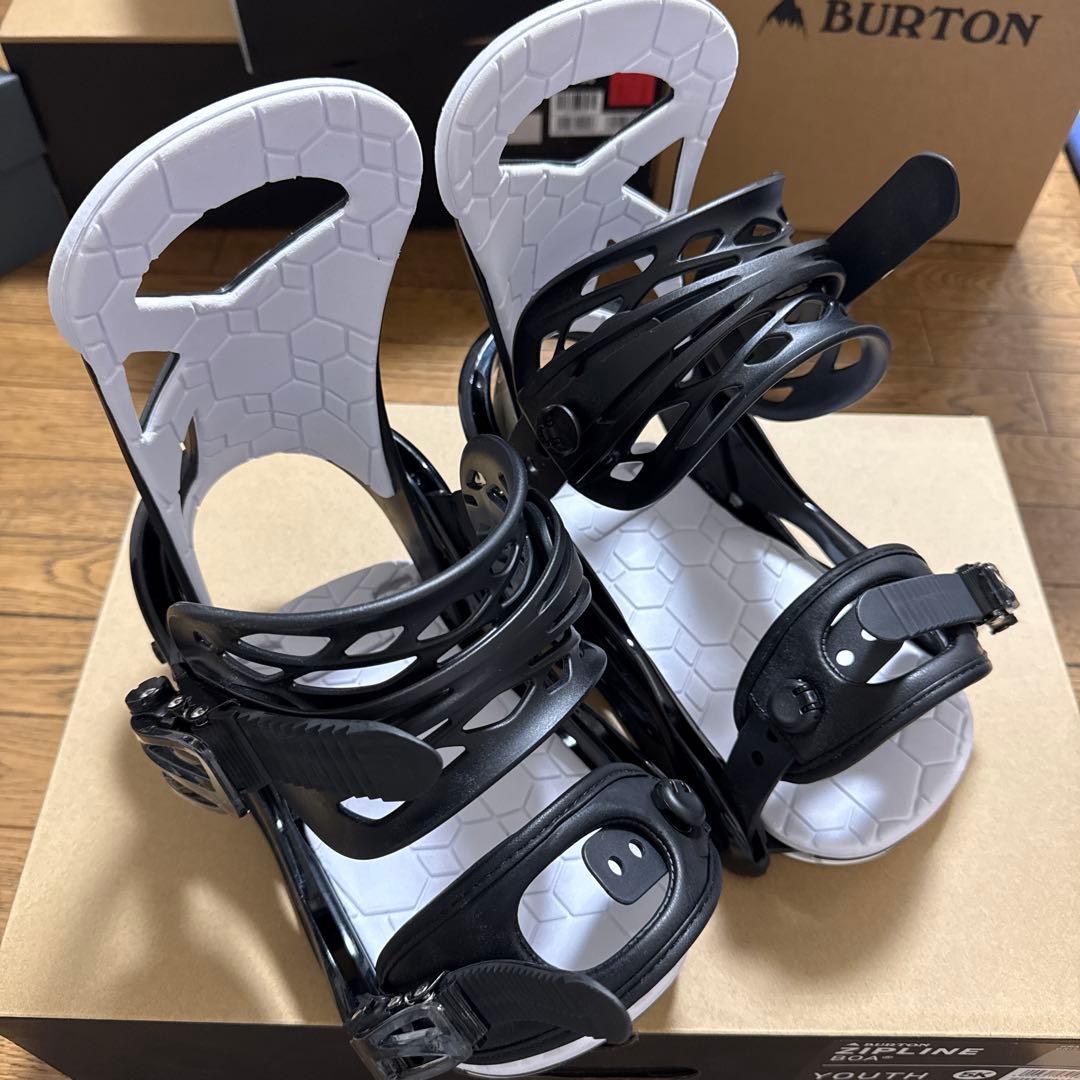 キッズ　BURTON バートン　スノーボードブーツ バインディングセット