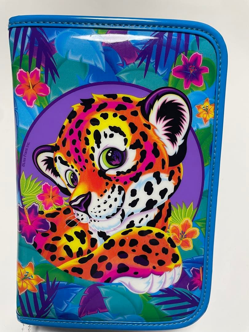 超希少・タグ付Lisa Frank ヒョウのハンター システム手帳 ヴィンテージ