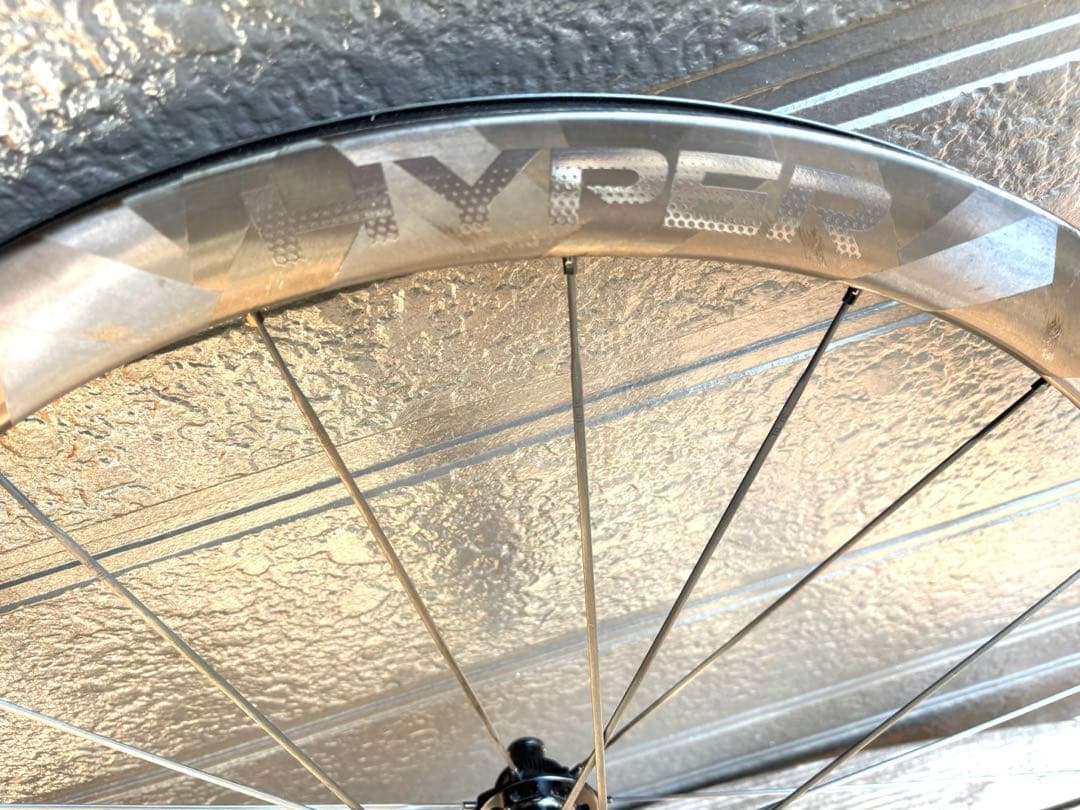 ウィンスペース　ルンハイパー38mmカーボンチューブレスホイールセット