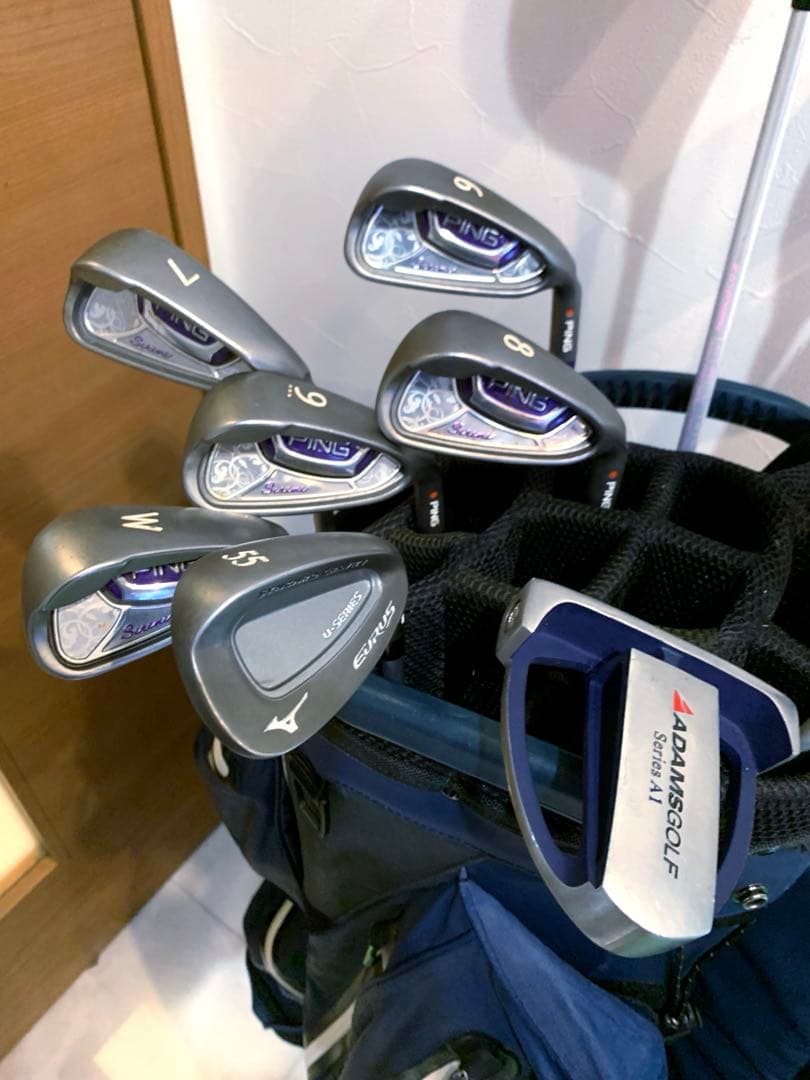 超豪華　良品　PING/ピン　レディースゴルフクラブ 本格フルセット　ラプチャー