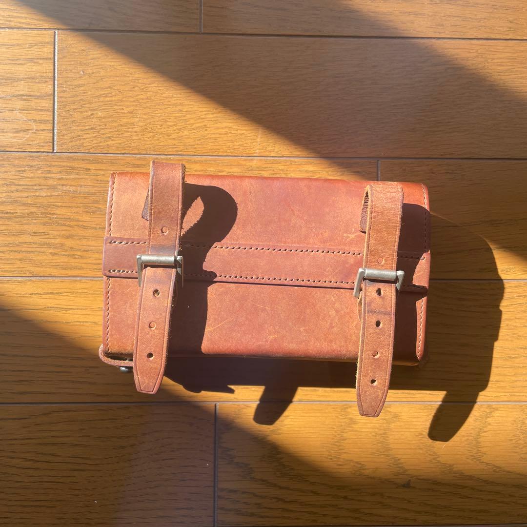 BROOKS レザー サドルバッグ エイジド