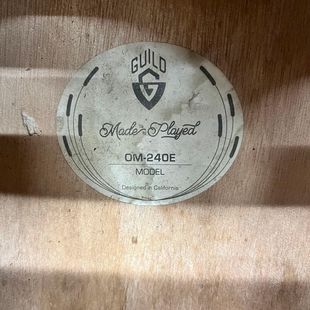 【11316】GUILD OM-240E アコギ アコースティックギター ギルド