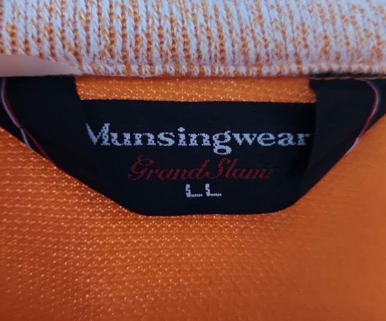 ゴルフウェア Munsingwear オレンジ トレーナー
