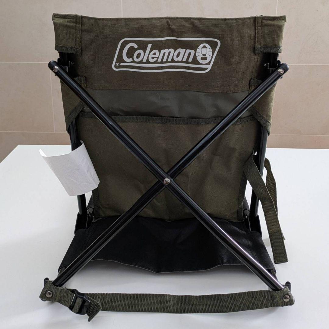 【美品】コールマン コンパクトグランドチェア オリーブ ２脚セット