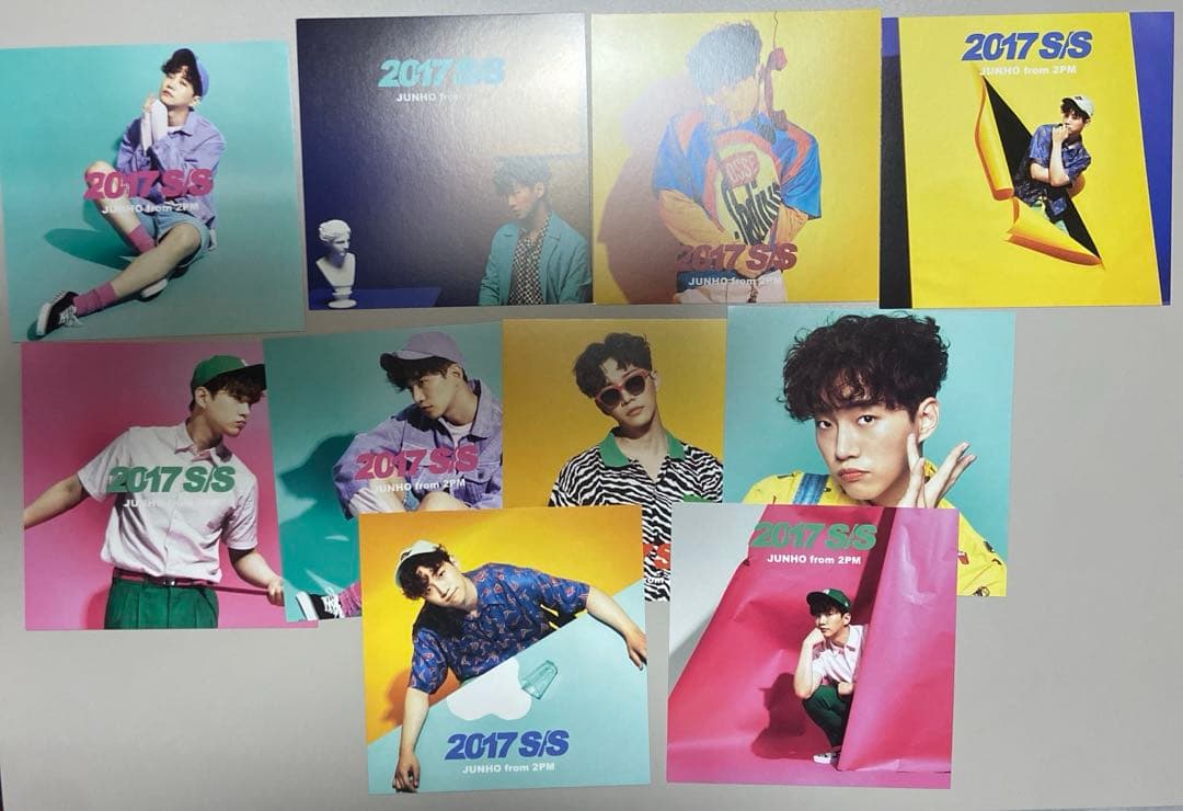 2PM ジュノ2017s/s 3形態+限定アナザージャケット全10種　封入トレカ
