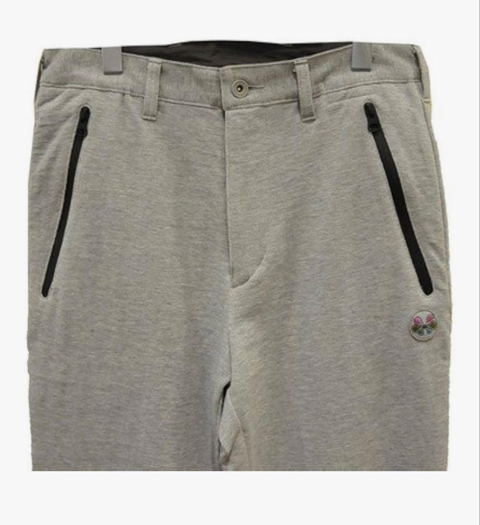 tovho(トヴホ)04（XL）グレー スリムフィット スウェットパンツ