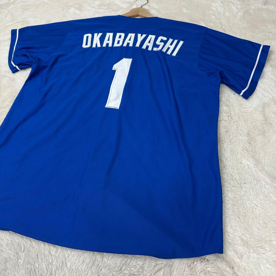 美品✨中日ドラゴンズ 岡林勇希 #1 ミズノ製 O ハイクオリティ ユニフォーム