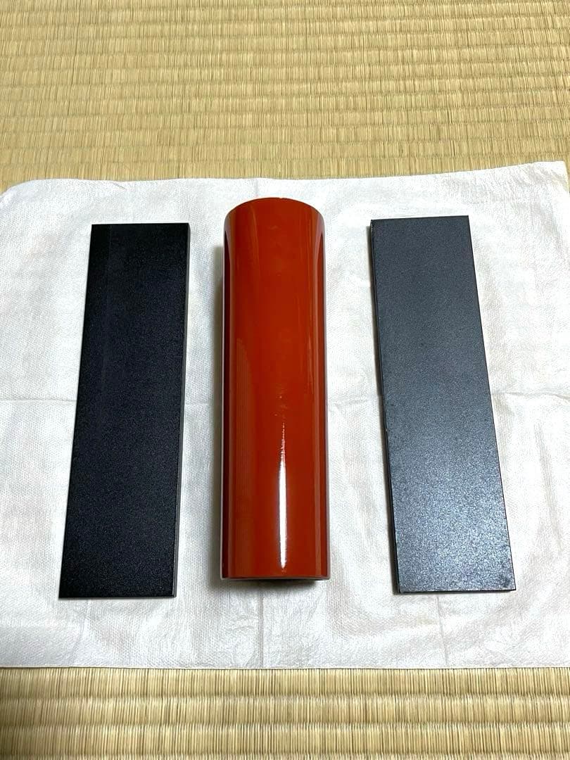 未使用　根来塗　花器　一輪挿し　花瓶　生花　華道　活花