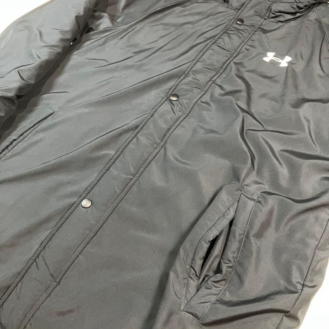Under Armour ブラック LG ベンチコート アンダーアーマー 中綿