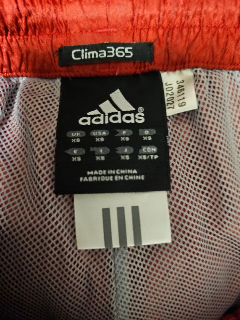 adidas ジャージ上下セット トラックジャケット メッシュ ナイロン