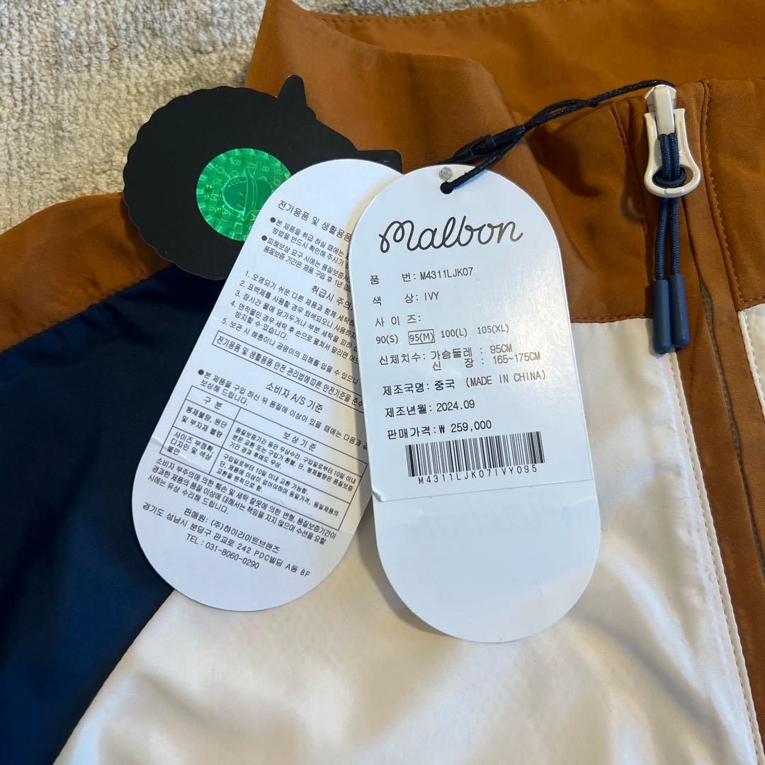 Malbon ハーフジップジャケット L 韓国正規ショップにて購入