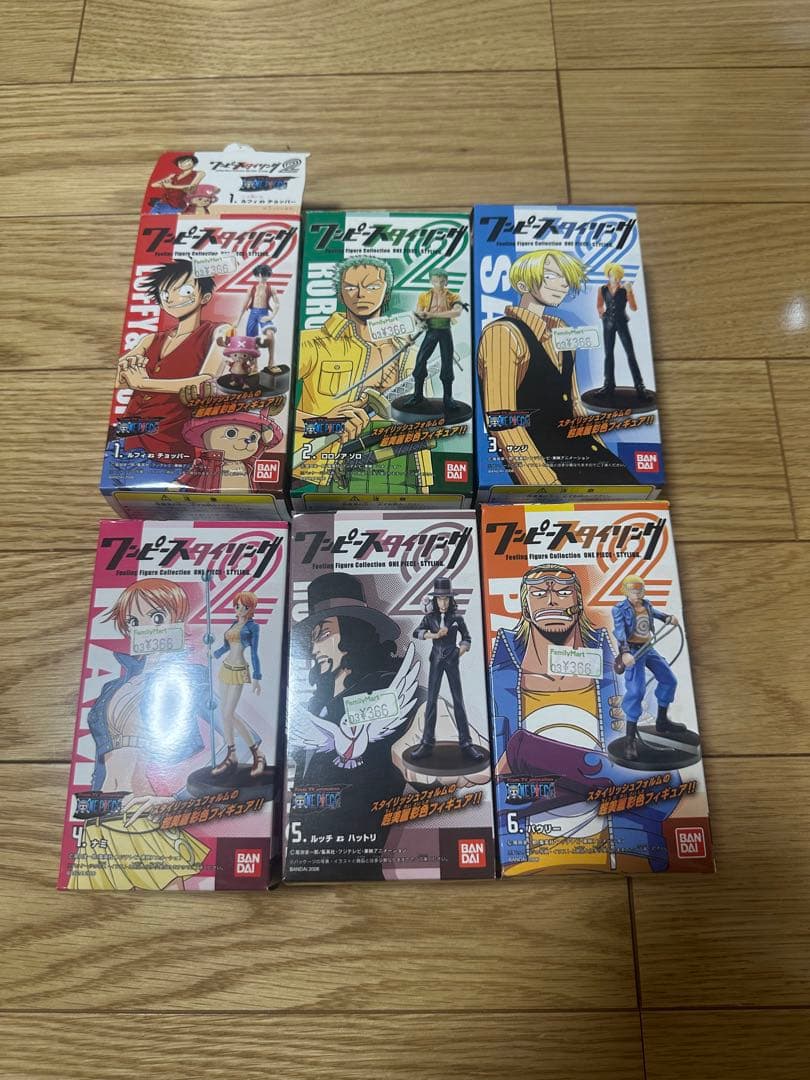 【全6種フルコンプ】未開封 ワンピーススタイリング2 フィギュア まとめ売り