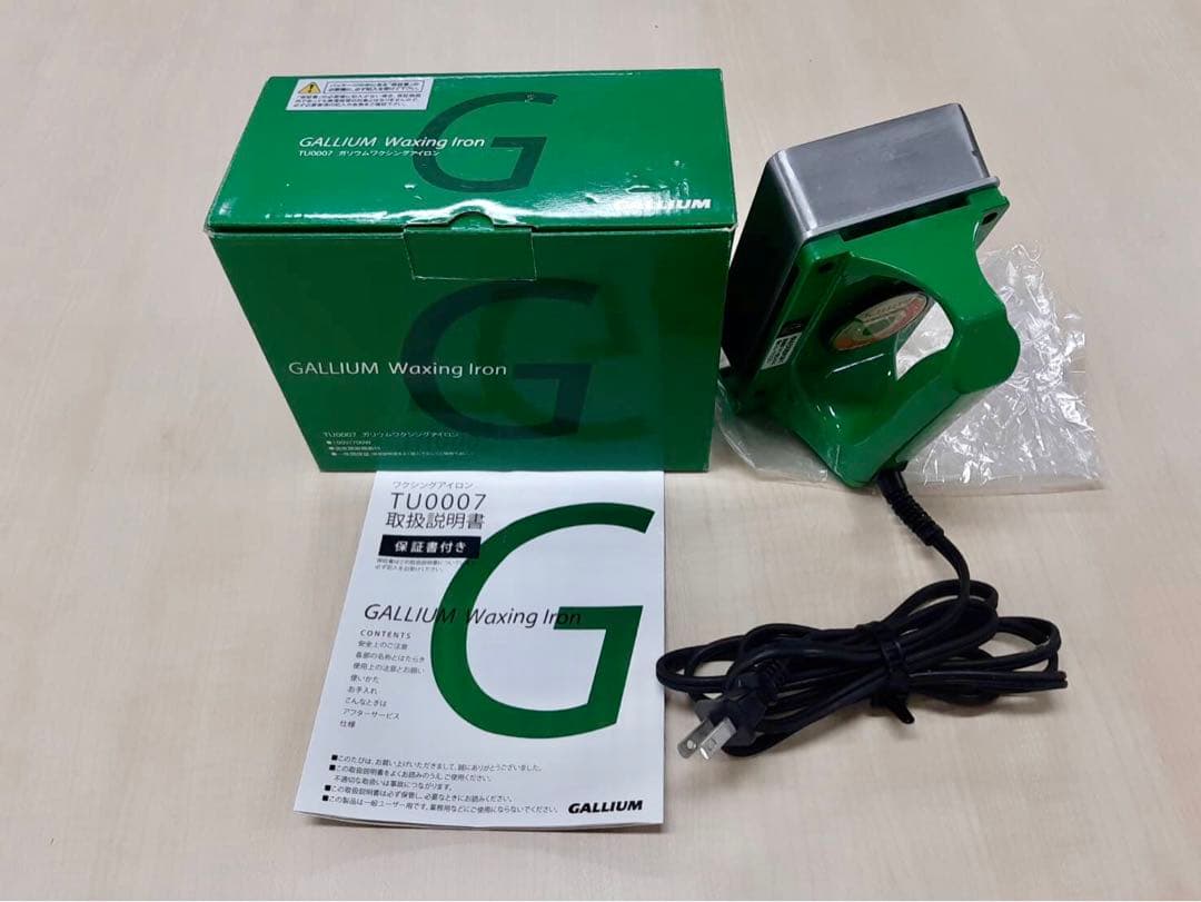 ガリウム　ワキシング アイロン　箱 説明書 付き　GALLIUM　スノーボード