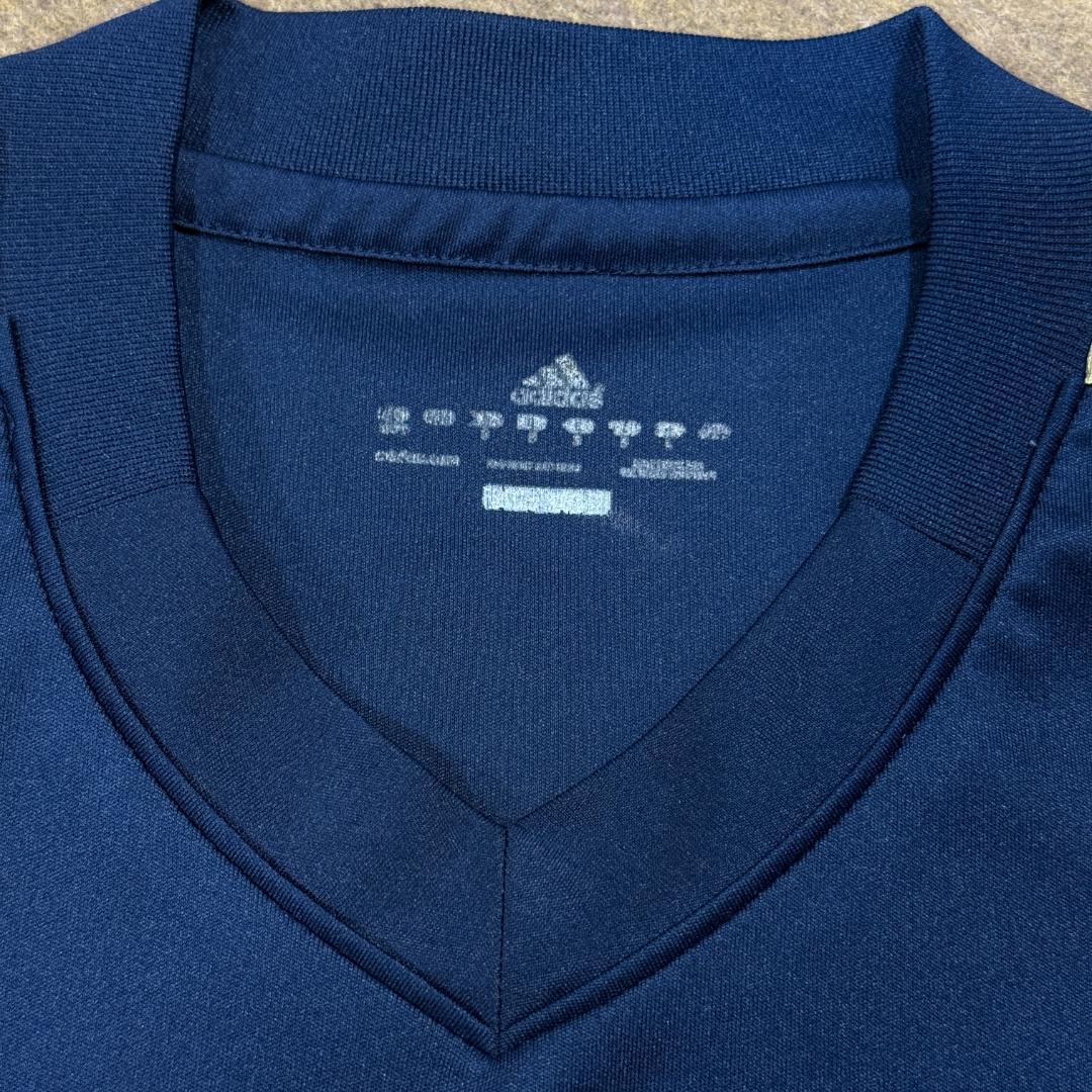 Chelsea adidas ネイビーシャツ サッカーユニフォーム ビンテージ