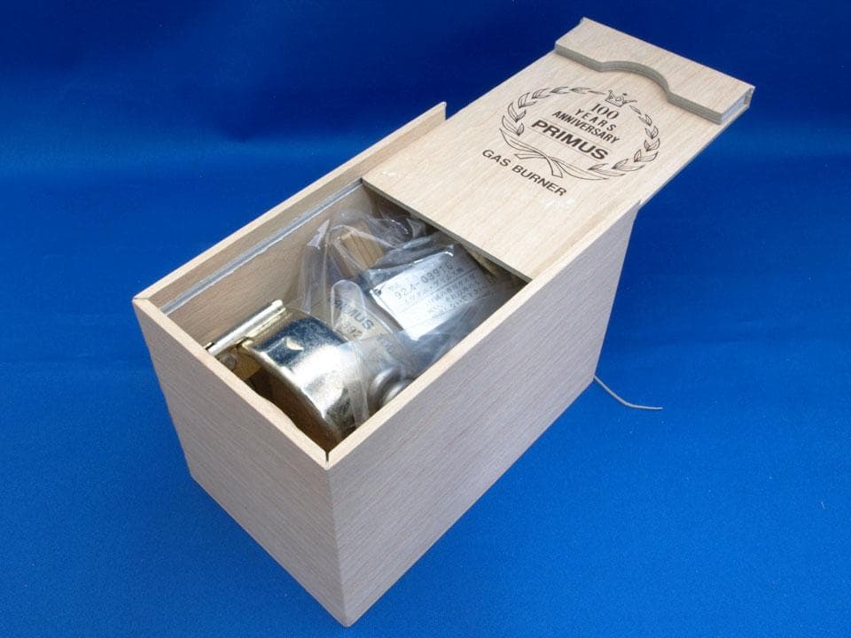 PRIMUS（プリムス）100周年記念ガスバーナー PA-100B 中古難あり品