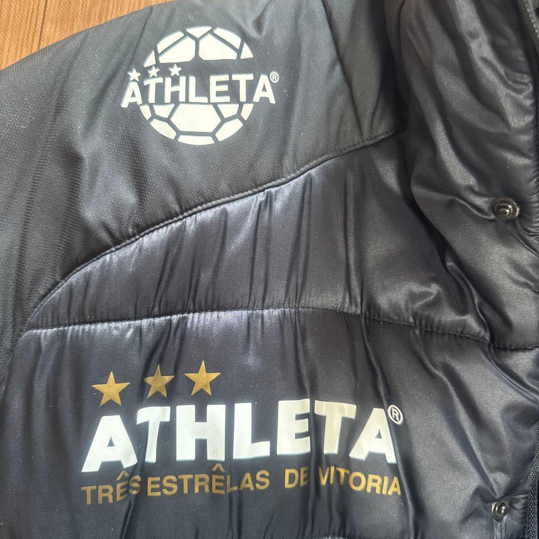 ATHLETAベンチコート黒色