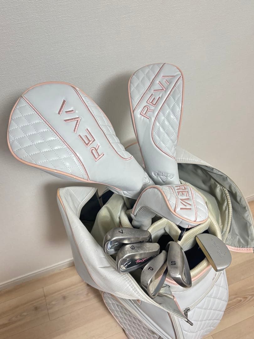 【◎美品】 Callaway REVA他　レディースゴルフクラブセット