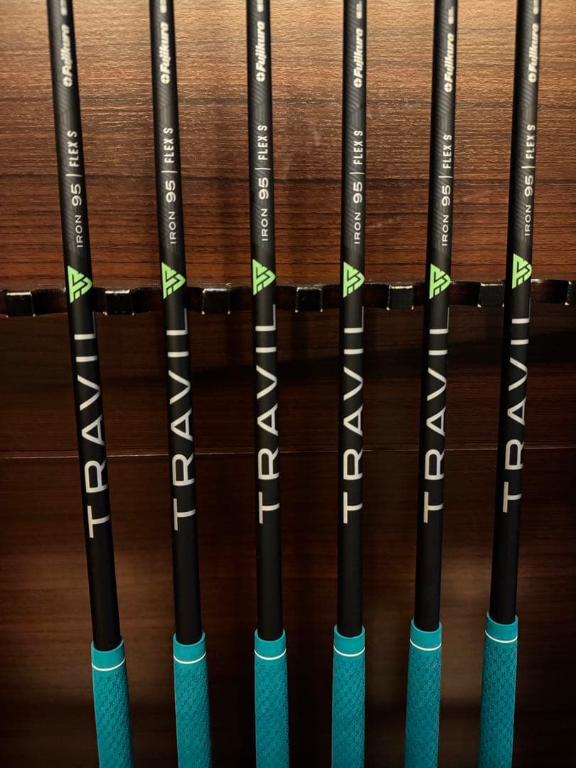PING i210アイアン　TRAVIL 95S 6番〜UW 6本セット黒ドット