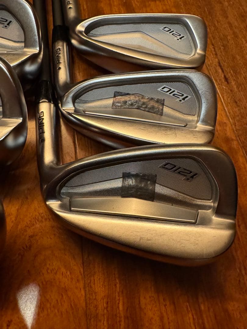 PING i210アイアン　TRAVIL 95S 6番〜UW 6本セット黒ドット