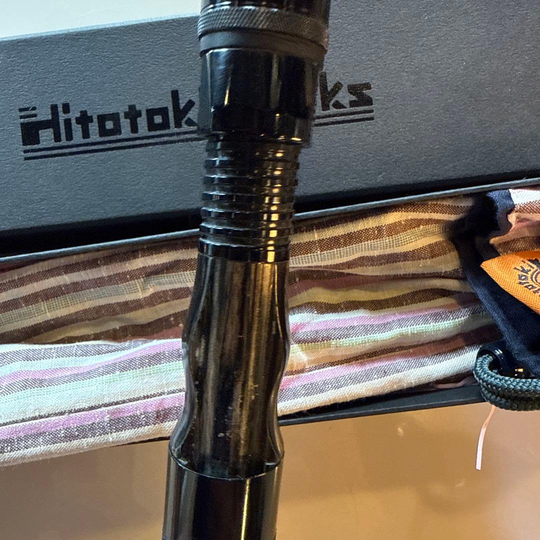 Hitotoki works ヒトトキワークス　ブラックウッドスピニンググリップ