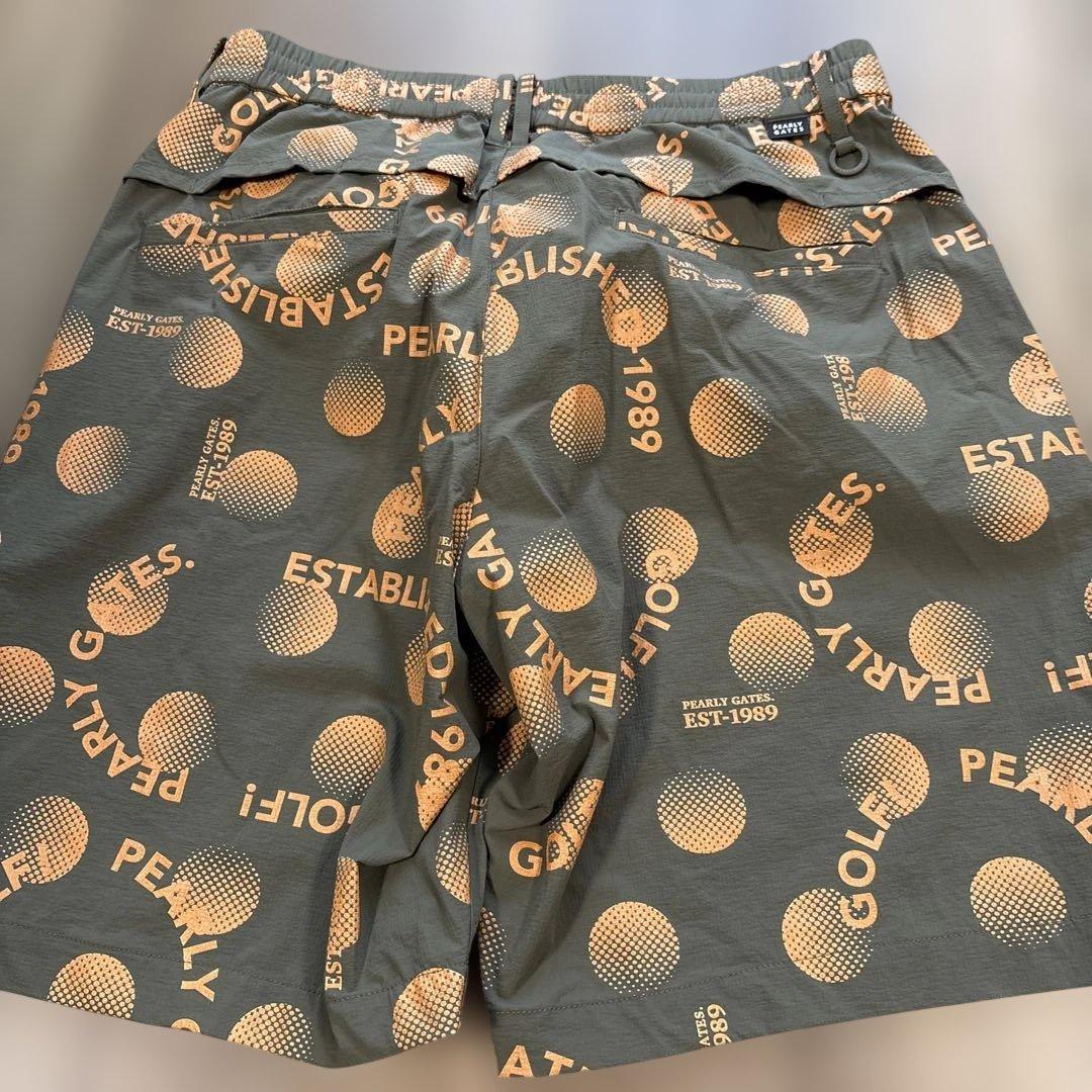 PEARLY GATES ドット柄ショートパンツ