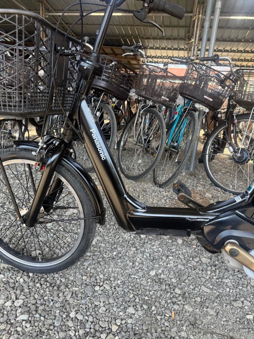 Panasonic 電動アシスト自転車 チャイルドシート付き 黒