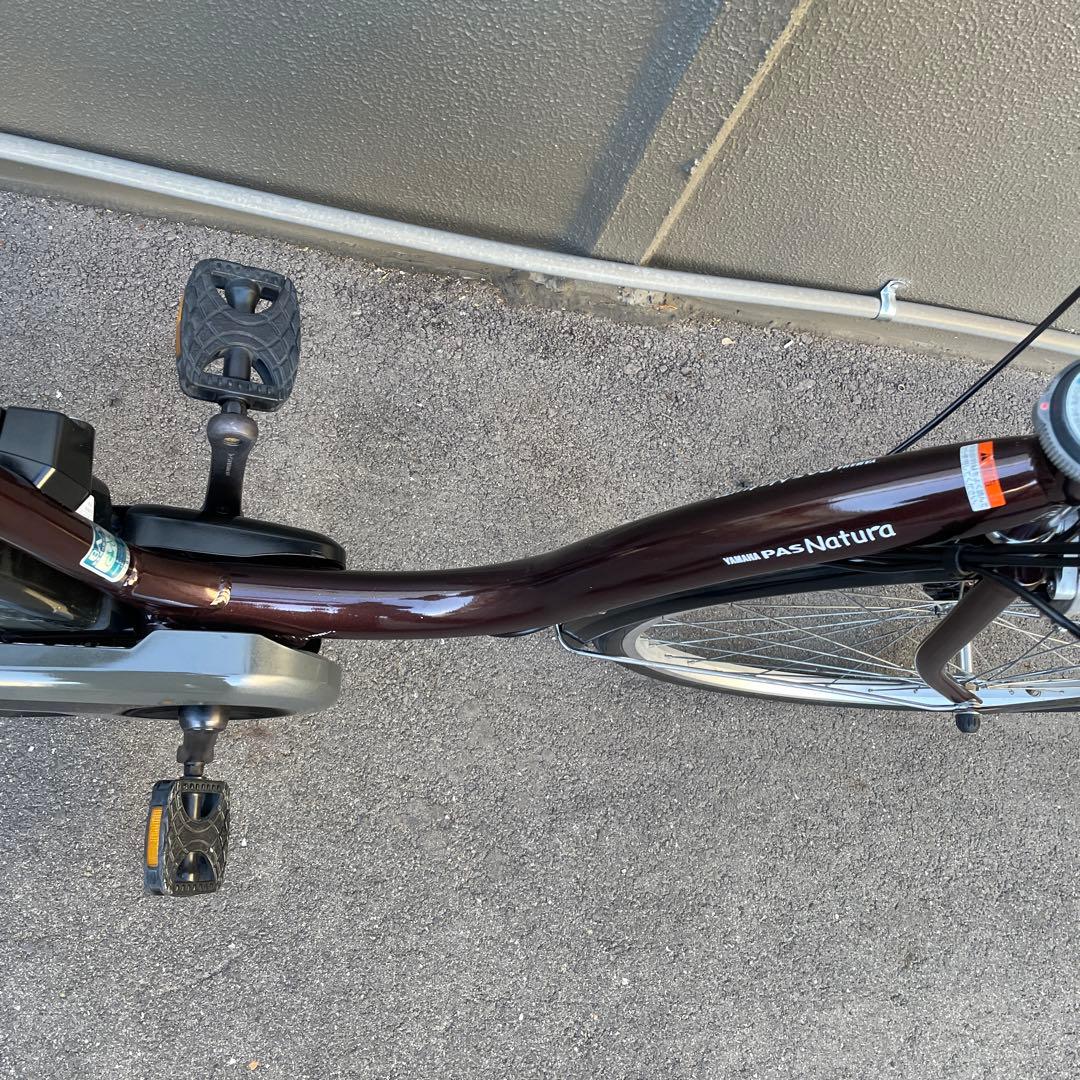 ヤマハ電動アシスト自転車26インチ ブラウン（1）