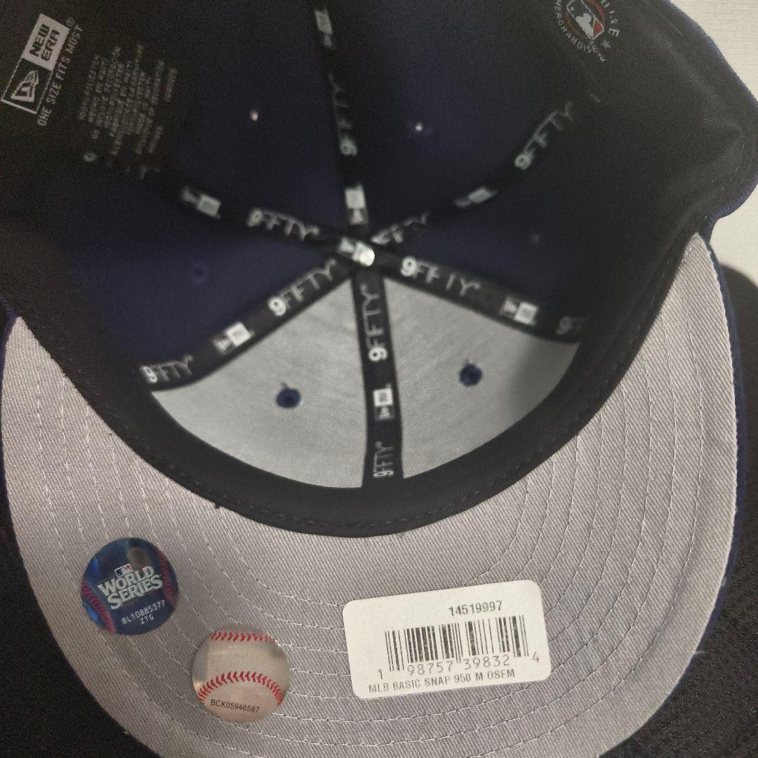 New Era ミルウォーキー・ブルワーズ 9FIFTY スナップバックキャップ