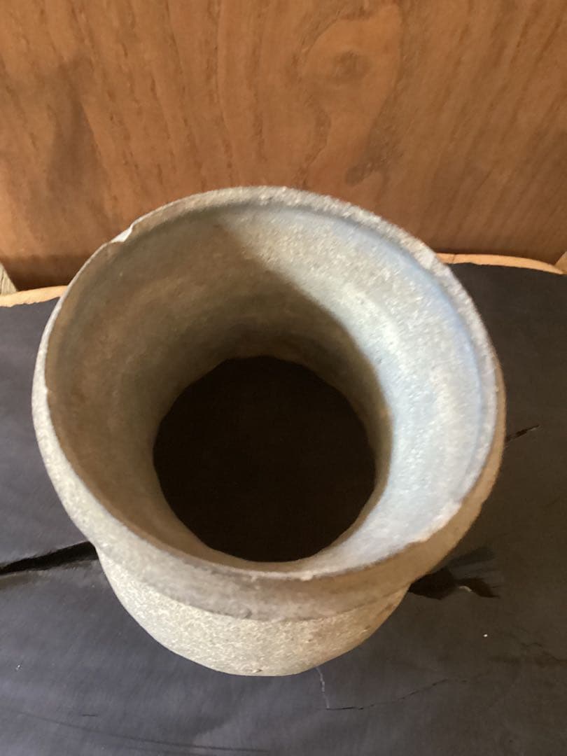 古墳時代考古学　広口須恵器　骨董品　オブジェ花器　コレクション