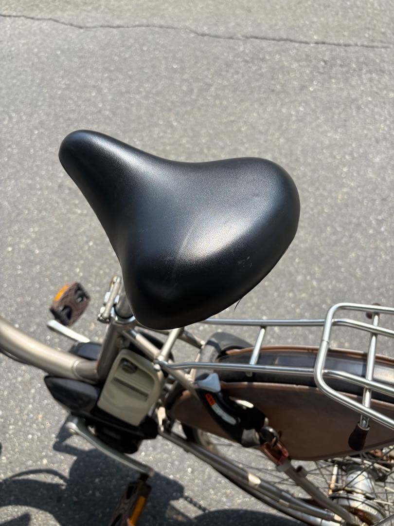 兵庫県西宮YAMAHA PASヤマハ パスシティタイプ 電動アシスト自転車前カゴ