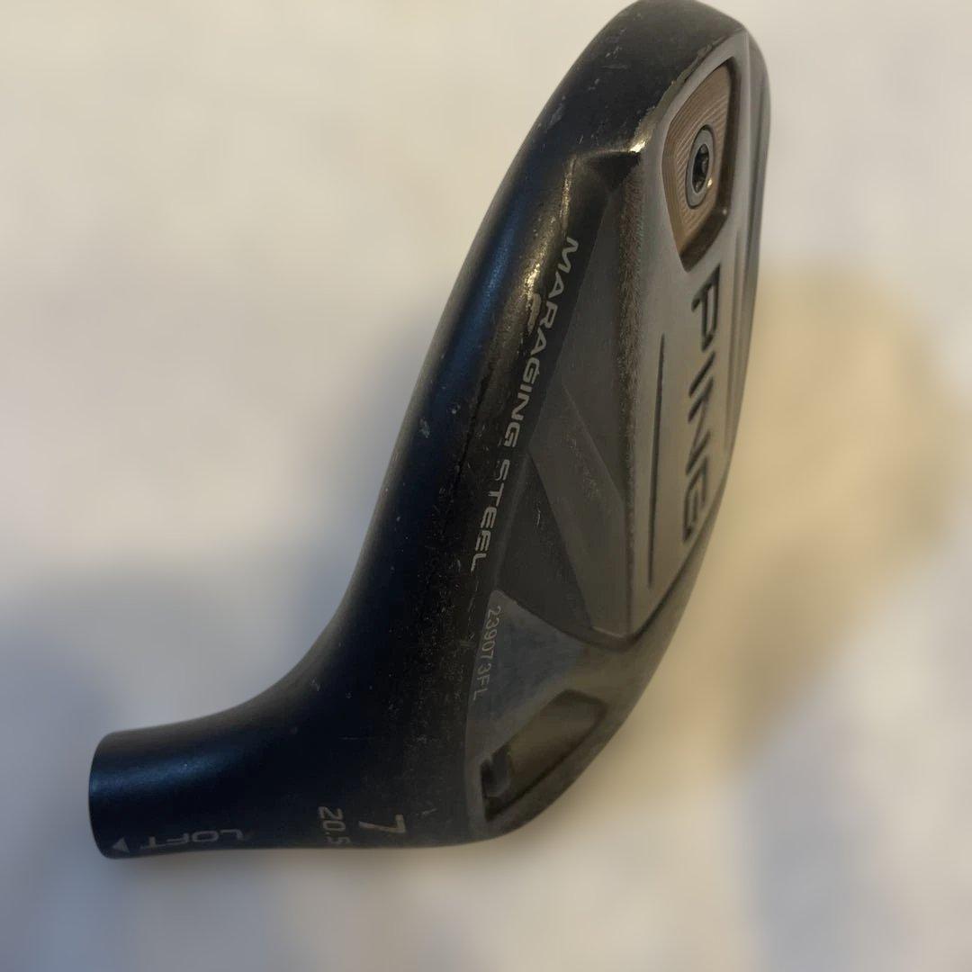 G400　7W　20.5°　ヘッドのみ　ピン　#7　20.5度　PING　7番
