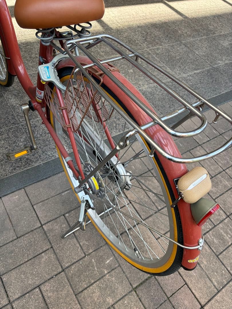 大阪市北区取りにこられる方限定　26インチ　シティサイクル 前面バスケット付き