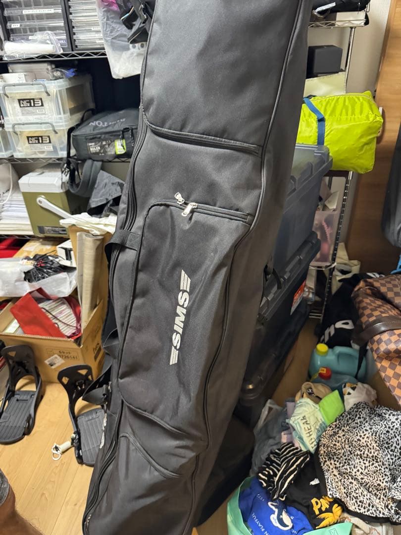 SWMS スノーボードバッグ ブラック 長尺