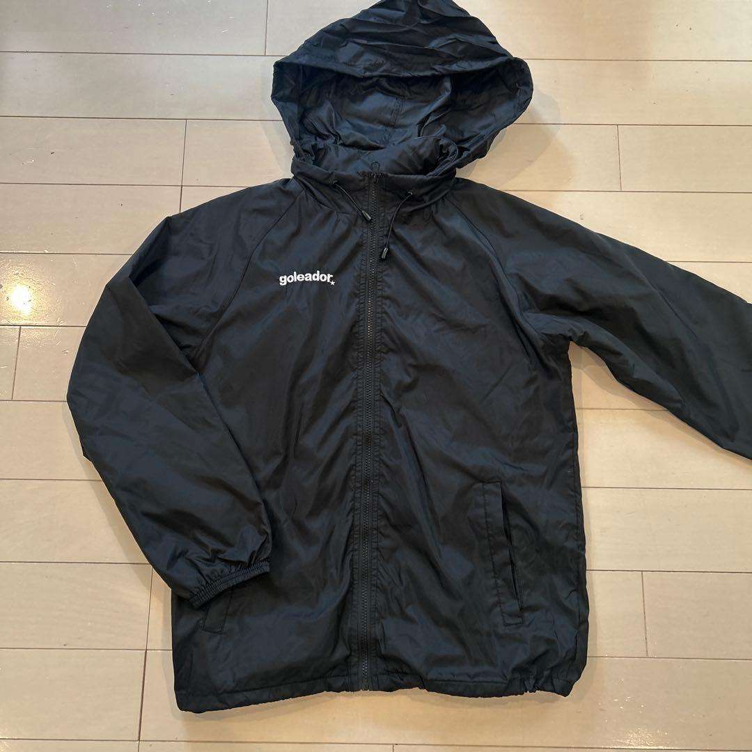 新品　goleador 裏メッシュピステ(パーカー付き)ブラック S 匿名