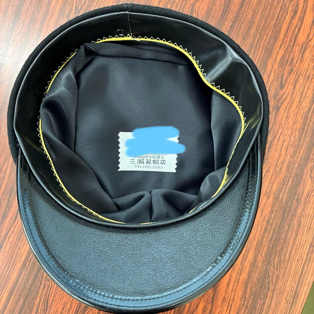 旧帝国海軍士官制帽 大日本帝國海軍グッズ 海軍グッズ 帽子 55cm
