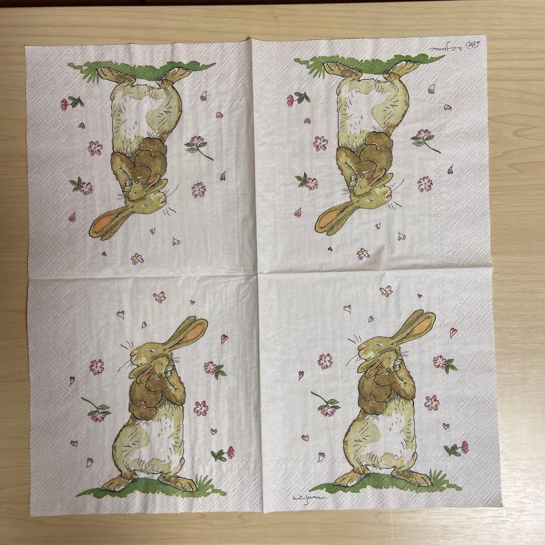 アニタ　ペーパーナプキン ランチ カクテル ポケット 各サイズ表記 ご確認下さい