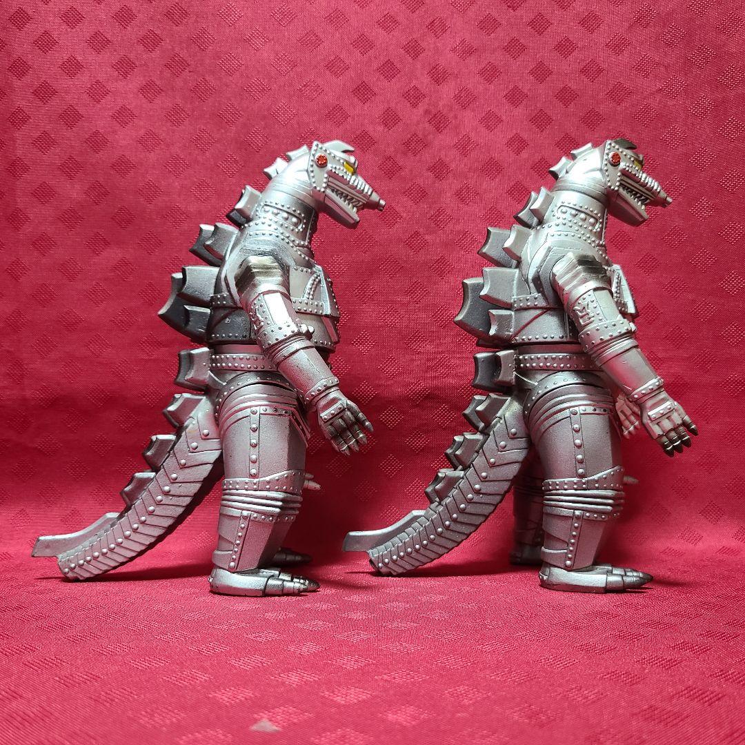 【ジャンク】 バンダイ メカゴジラ 1983 ソフビ 2体 セット まとめ売り