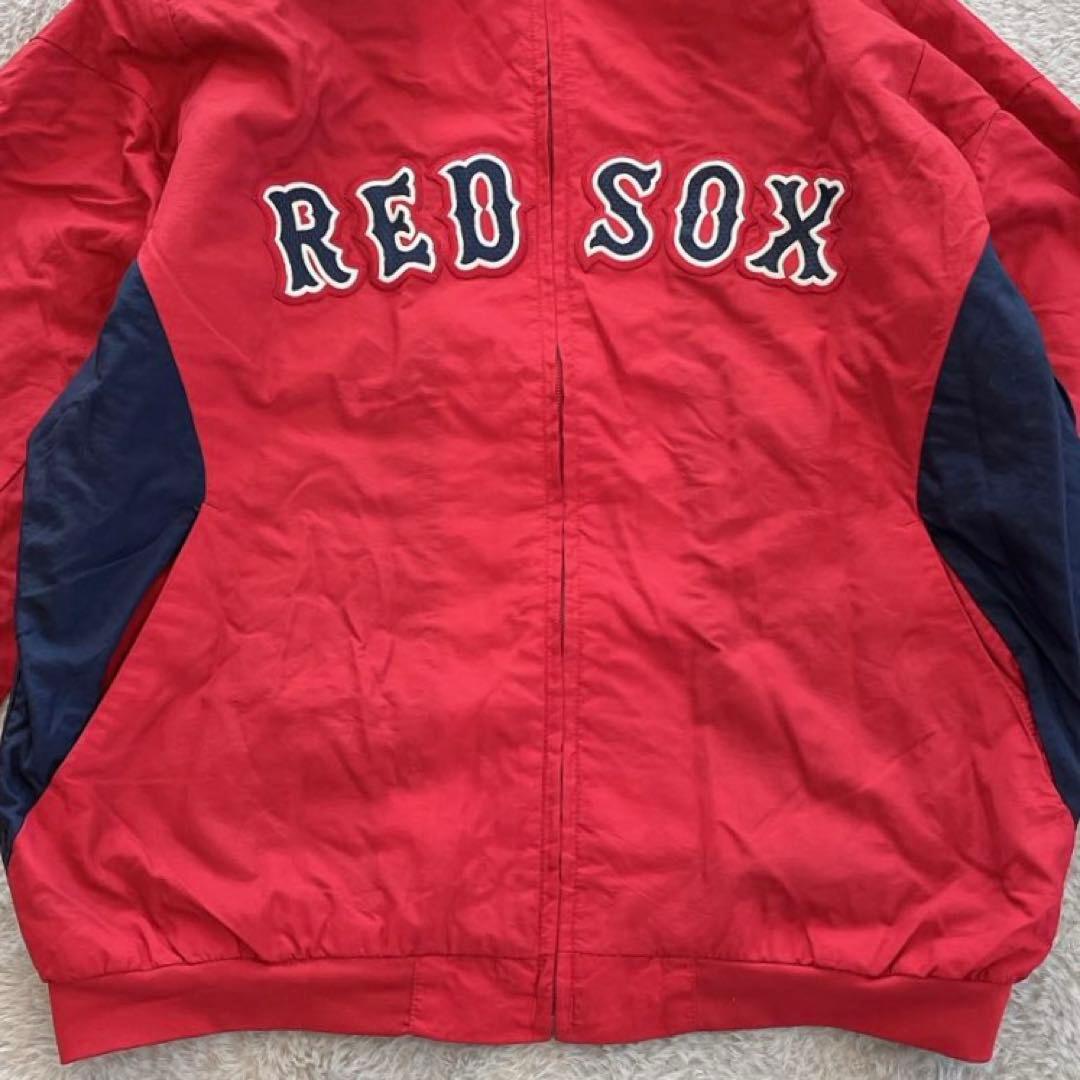 Majestic♡MLB レッドソックス ナイロンベースボールジャケット