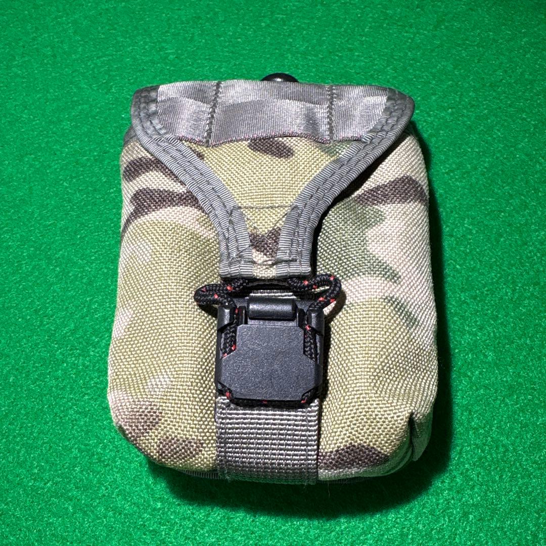 【美品】BRIEFING GOLF★レザースコープケース★距離計ポーチ★迷彩柄★