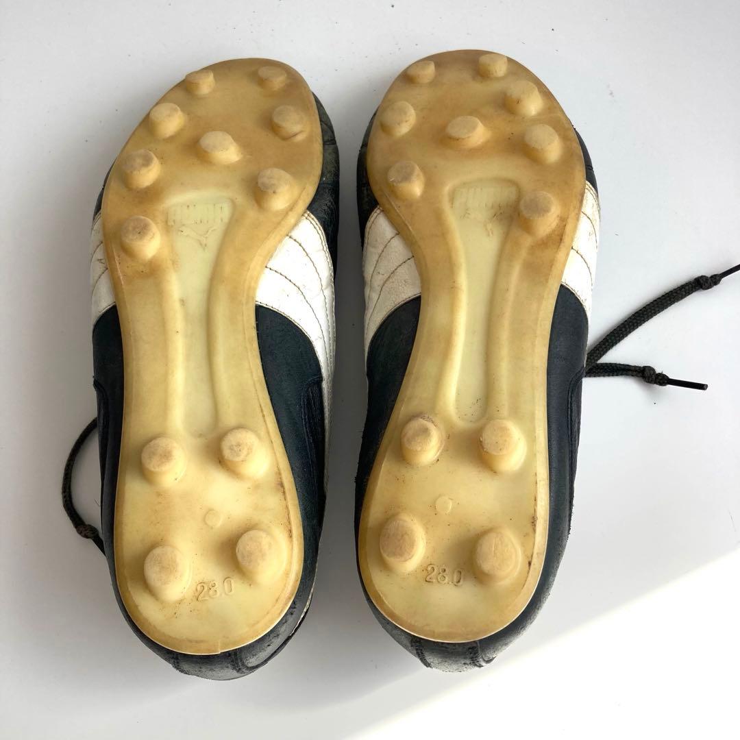 希少　廃盤品　PUMA パラメヒコサッカースパイク　カンガルー革