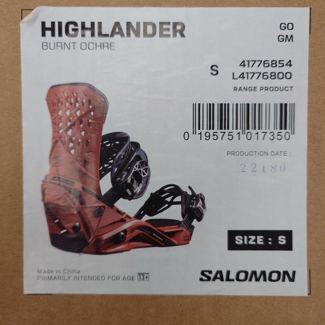 SALOMON HIGHLANDER ビンディング S サロモン
