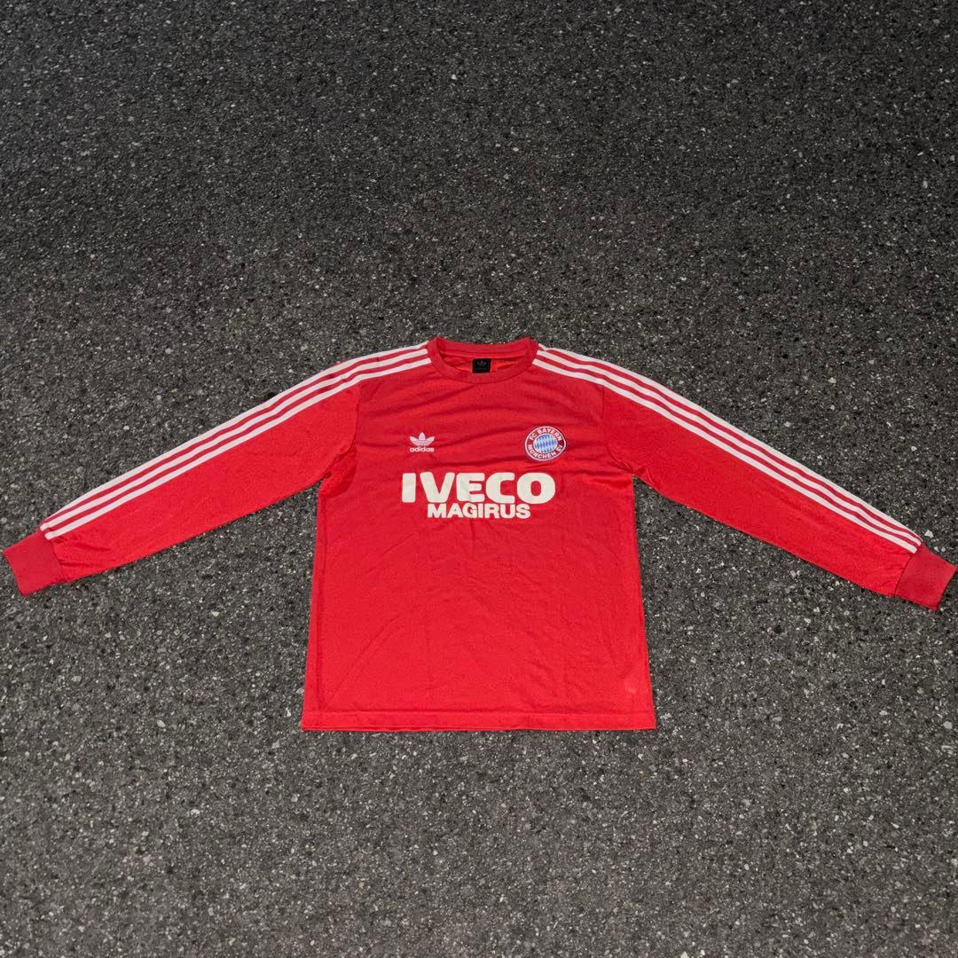 83/84年 adidas FC BAYERN バイエルン サッカーシャツ
