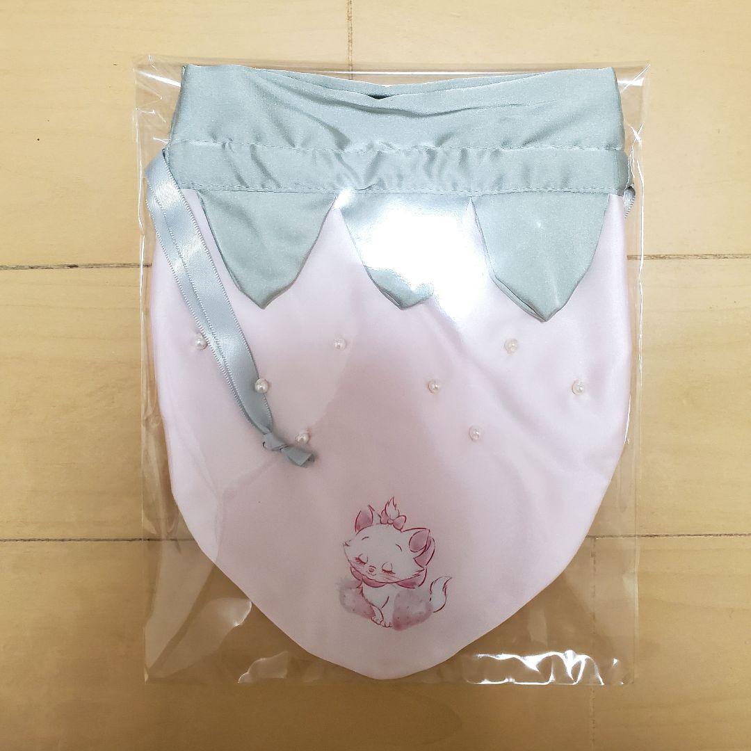 マリーちゃん　プラッシュキーチェーン　巾着　マルチケース　いちご