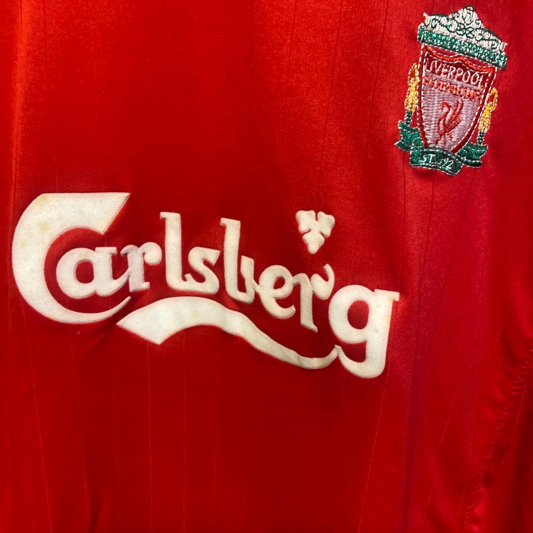 リバプール GERRARD 8 レッドシャツ　レア　古着
