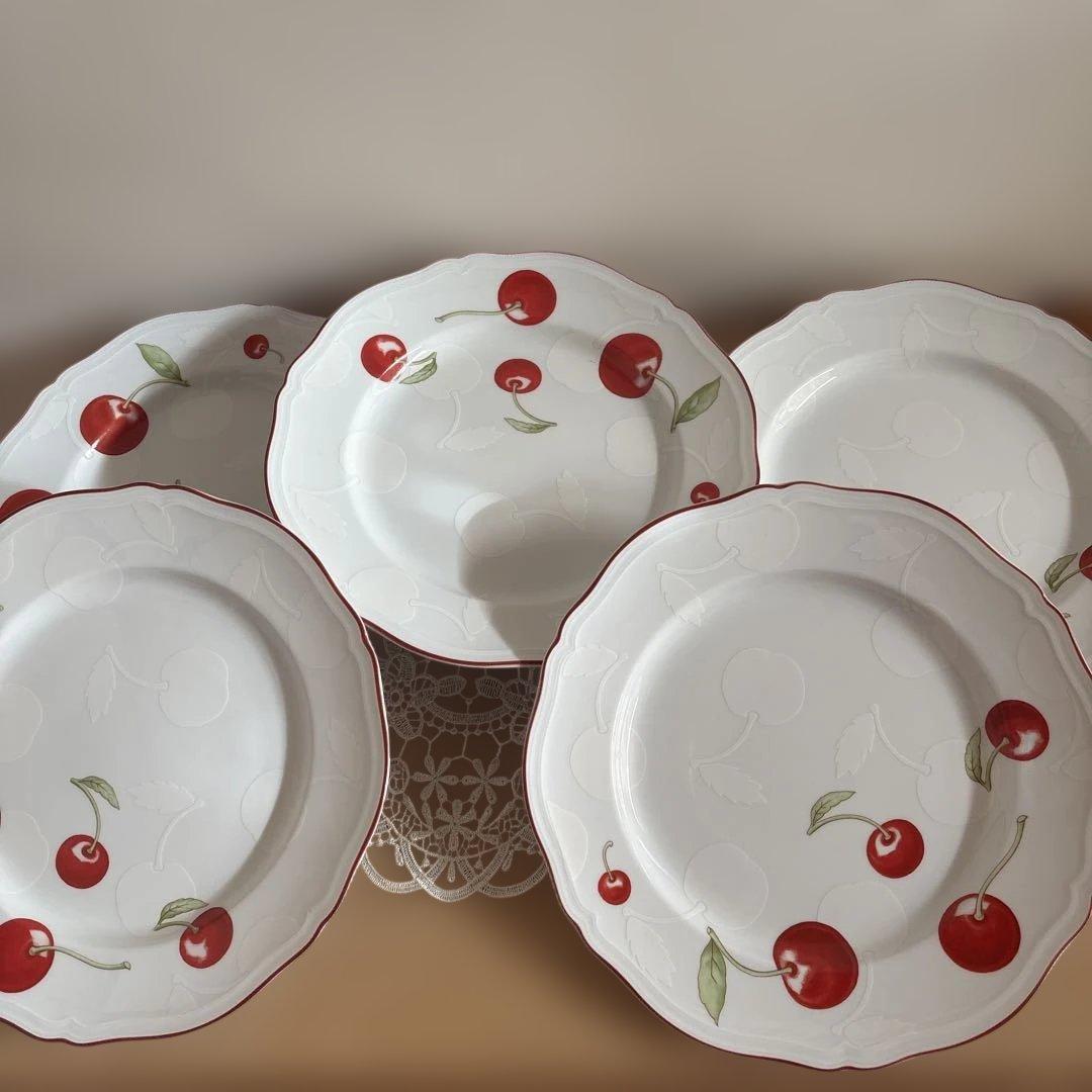 Richard Ginori チェリー柄 プレート 5枚セット