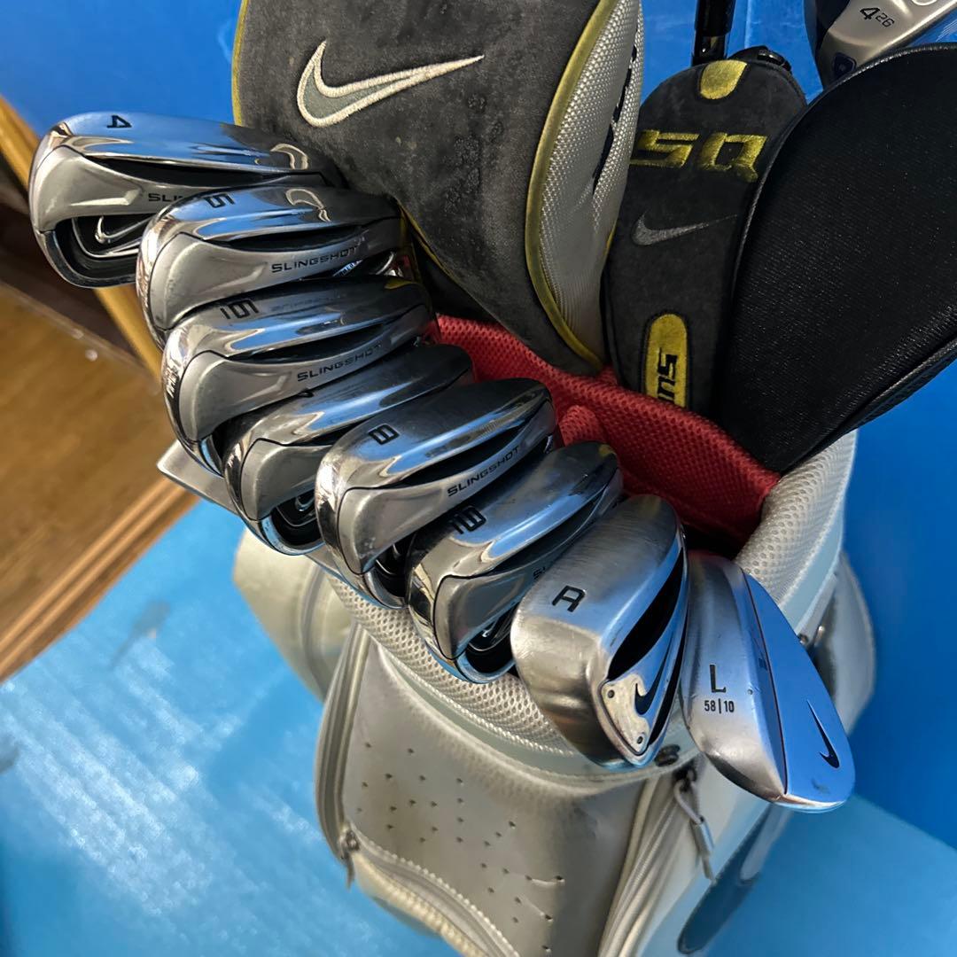 Nike GOLFフルセットSLING SHOTドライバー2本！